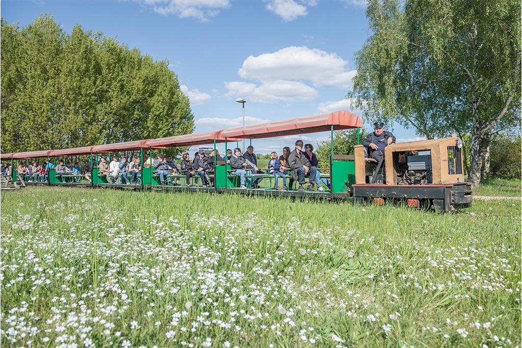 Wilfried Krüger brickworks train ride