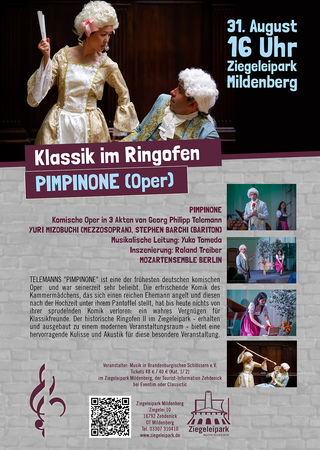 Werbebild zur Oper "Piminone" im Ziegleipark Mildenberg
