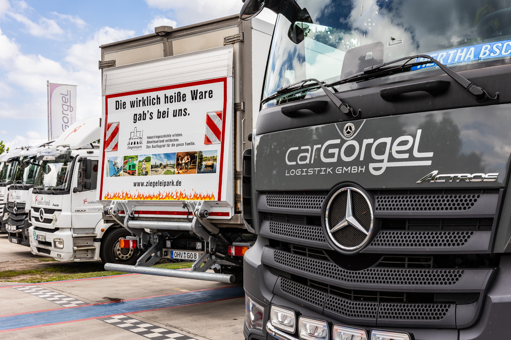 LKW Werbung des Ziegleipark Foto AnneThamm