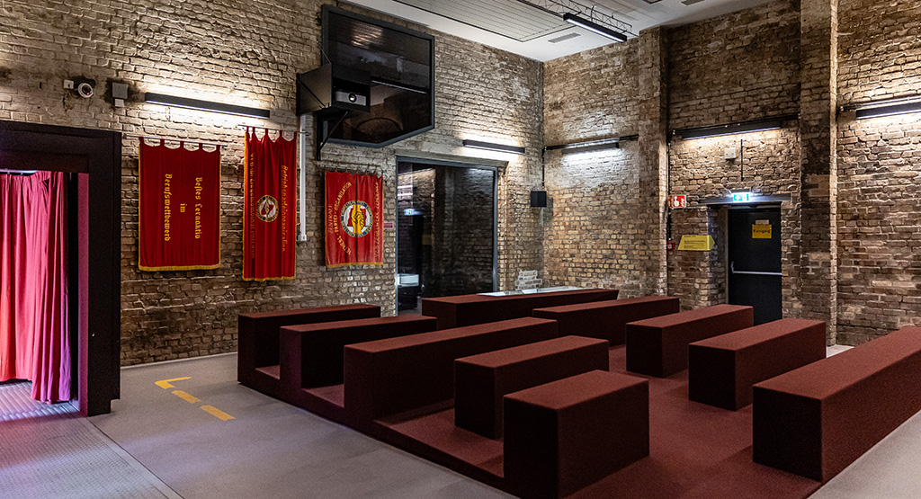 Heiraten im Kino Kesselhaus im Ziegeleipark Mildenberg