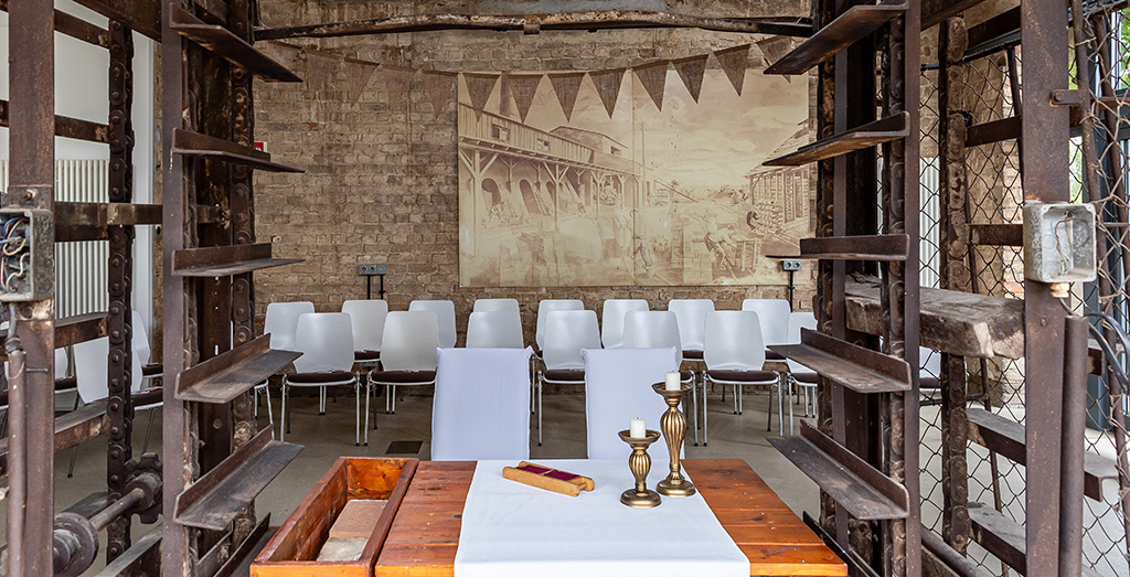 Heiraten im Umlader, Trauzimmer Ziegeleipark