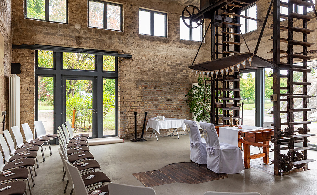 Heiraten im Umlader, Trauzimmer Ziegeleipark