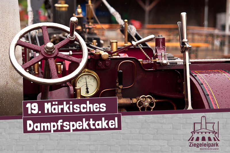 Märkisches Dampfspektakel im Ziegeleipark Mildenberg Symbolbild