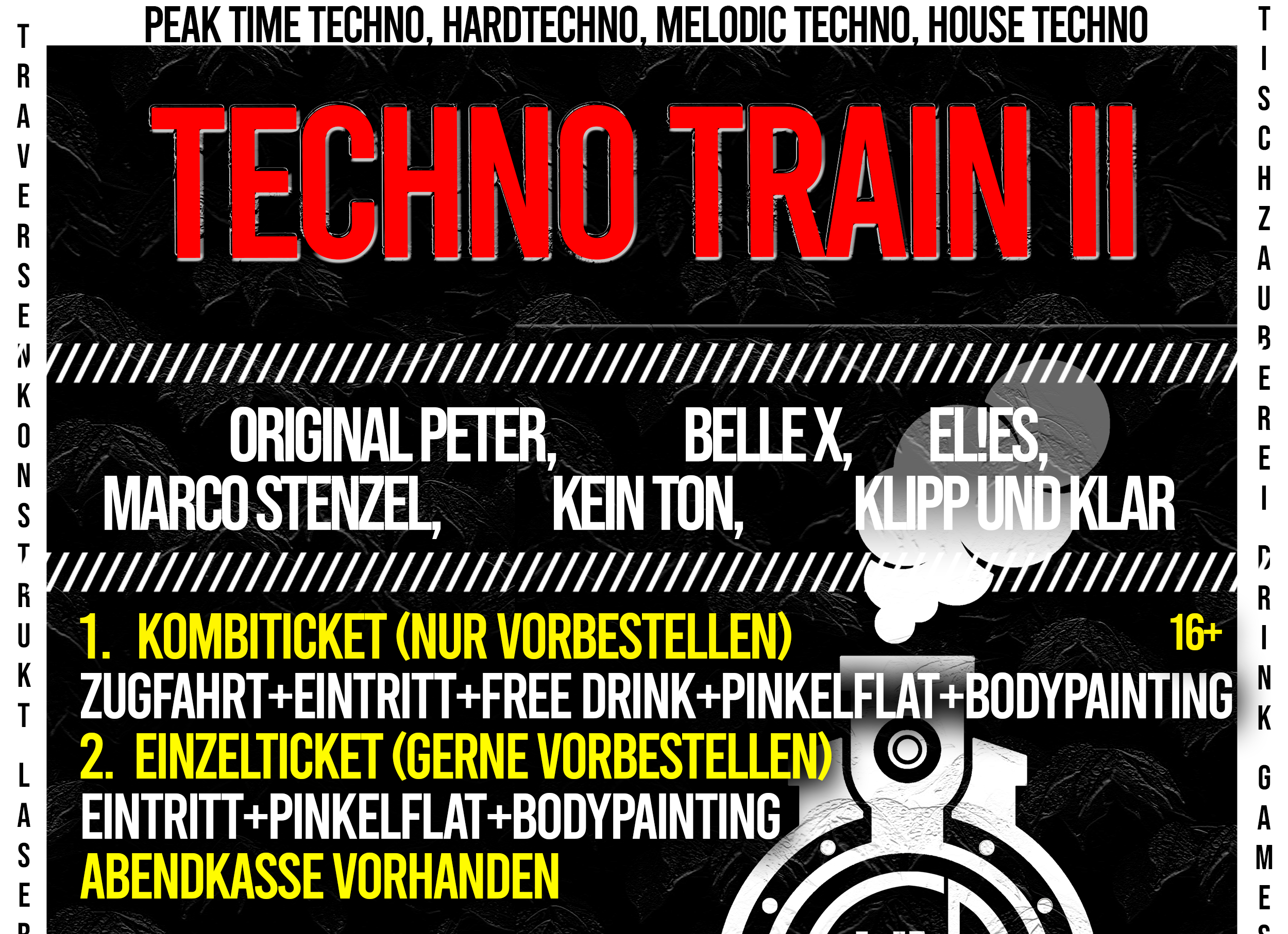Techno Train II im Ziegeleipark Mildenberg